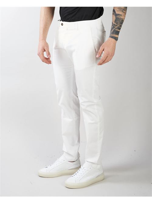 Pantalone tasca america in cotone Quattro Decimi QUATTRO DECIMI | Pantalone | BG04323127120